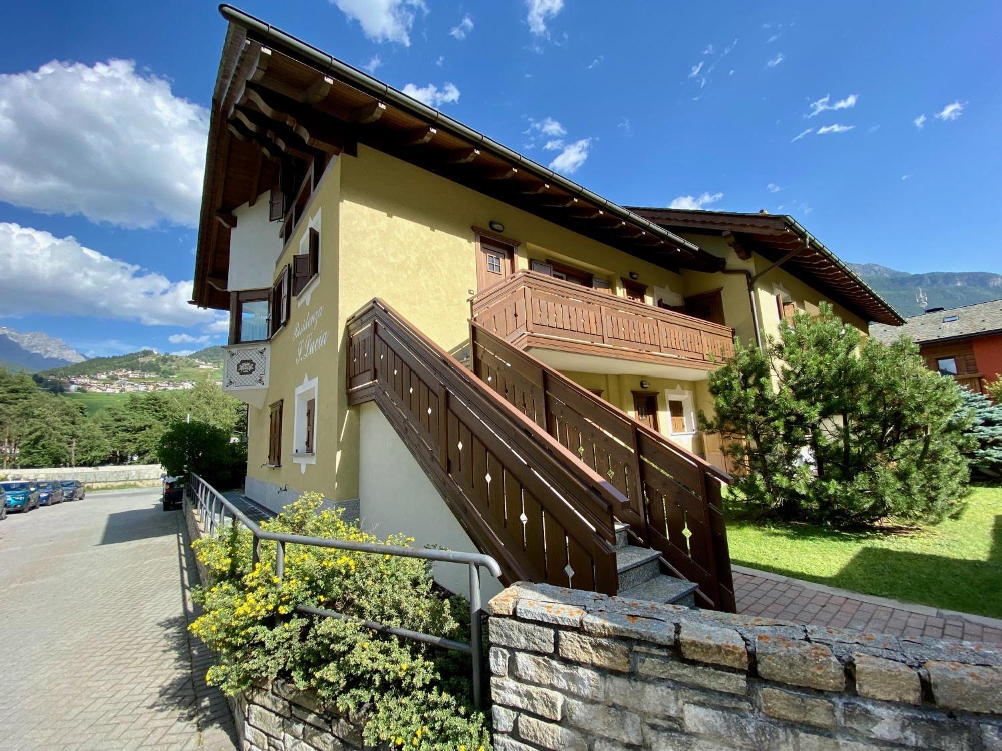 Appartamento In Residence Santa Lucia Bormio Eksteriør billede